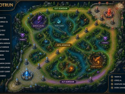 Slotrun Strateji Arena Harita Tasarımı