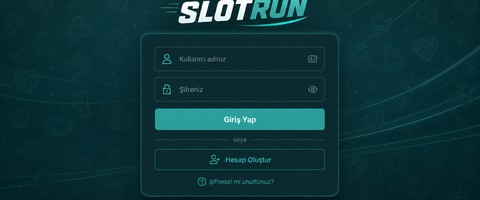 Slotrun Giriş Rehberi Panel Görseli